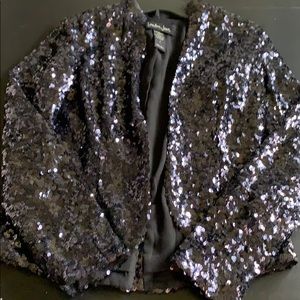 London Jean Sequin Blazer